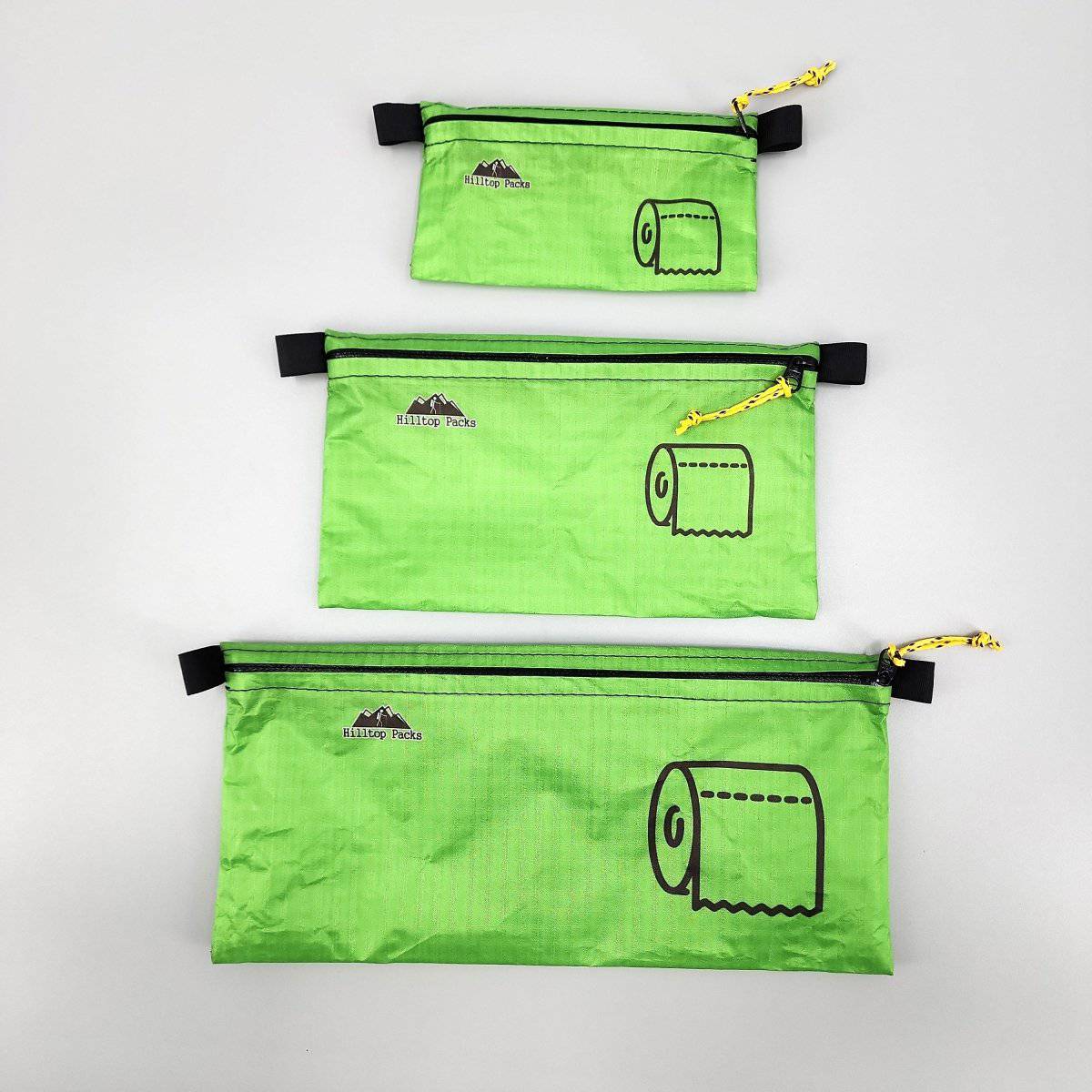 Ultralight zipper pouch organizer with classic pattern design by Hilltop Packs LLC, compact and lightweight for travel and daily use.
