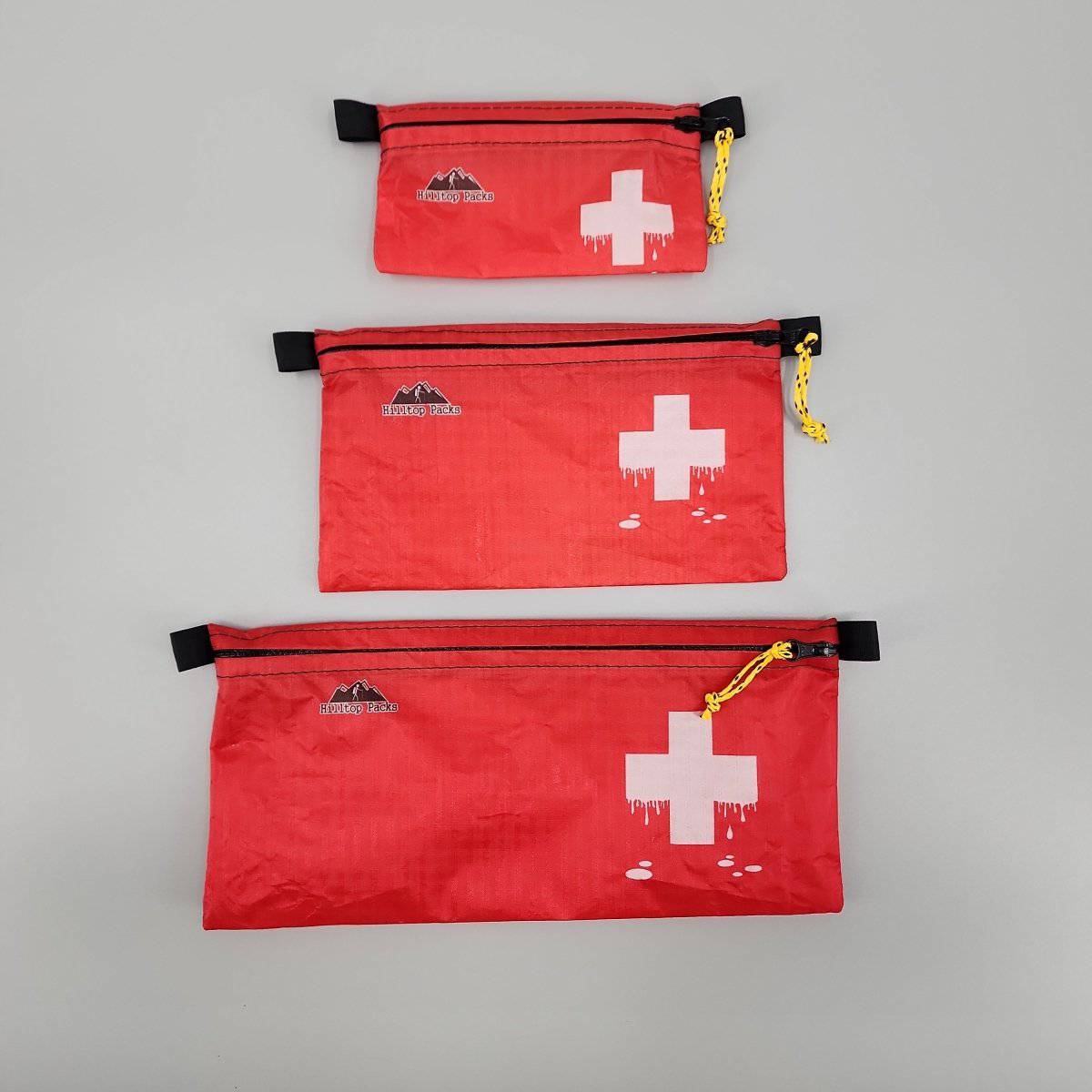 Ultralight zipper pouch organizer with classic pattern by Hilltop Packs LLC, compact and lightweight for travel or daily use.