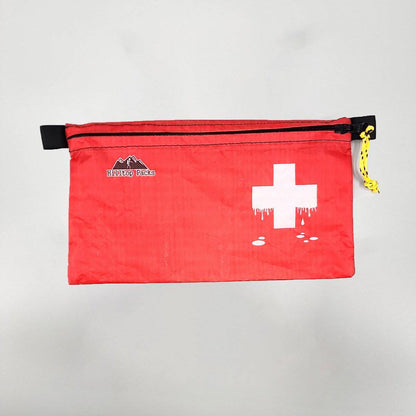 Ultralight zipper pouch organizer with classic patterns, made by Hilltop Packs LLC, featuring a compact design and secure zipper closure.