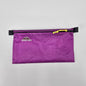 White ultralight zipper pouch organizer with classic pattern from Hilltop Packs LLC, compact and lightweight for storage.