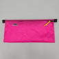 White ultralight zipper pouch organizer with classic pattern from Hilltop Packs LLC, compact and ideal for travel or daily use.