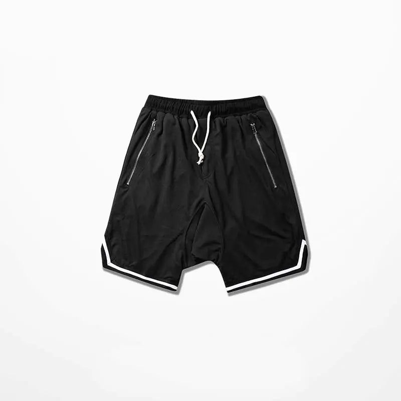 Vintage Streetwear Loose Fit Sports Shorts for Men
