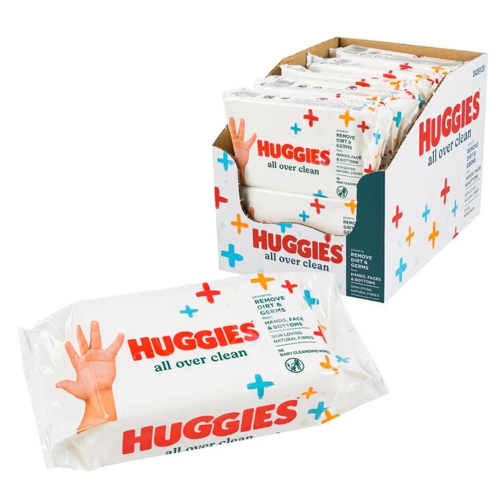 Huggies All Over Clean Baby Wipes - BACKUPMYFILESNOW