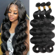 Human Hair Bundles 22 24 26 INCH Body Wave Bundles Virgin Bundles Human Hair 3 Bundles 100% Unprocessed Brazilian Wavy Human Hair Bundles Body Wave Human Hair Bundles Hair Extensions Black Color - BACKUPMYFILESNOW