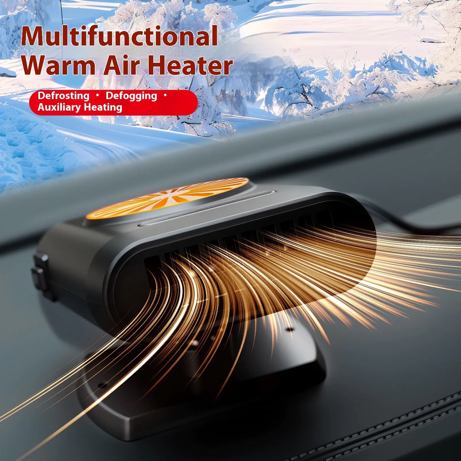 12V Car Windshield Defogger Heater