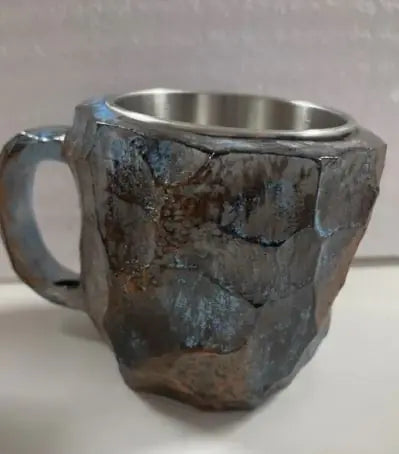 Resin Mineral Crystal Coffee Mugs