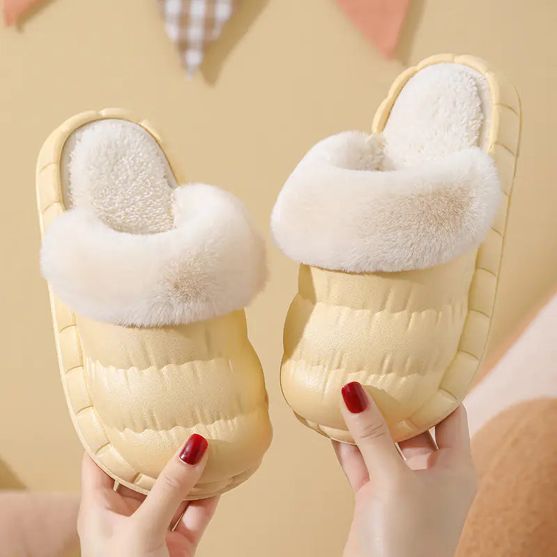 Winter Waterproof Non-slip Detachable Slippers for Kids