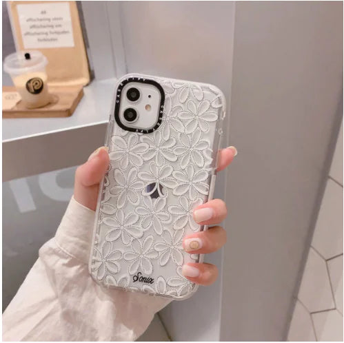 Mobile Phone Case with Ticket Label Sticker