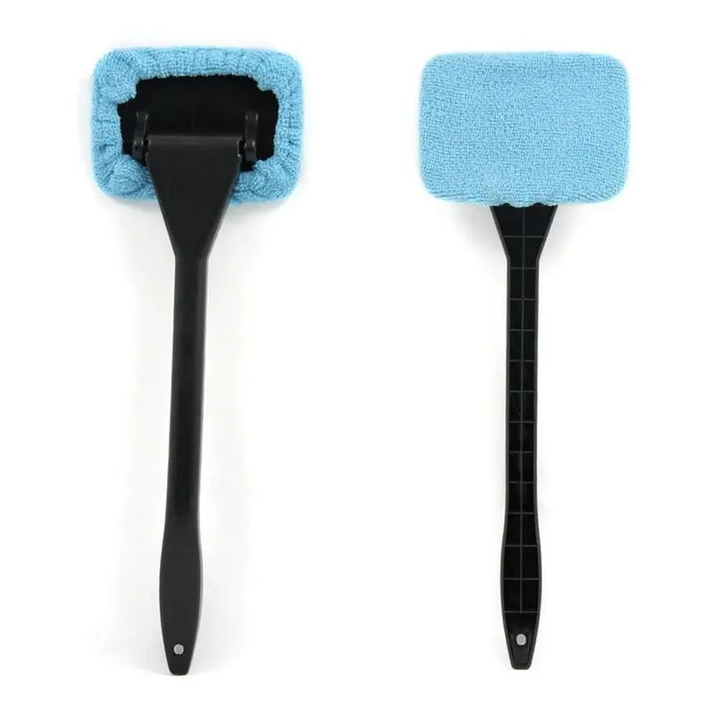 Microfiber Windshield Cleaner with Long Handle