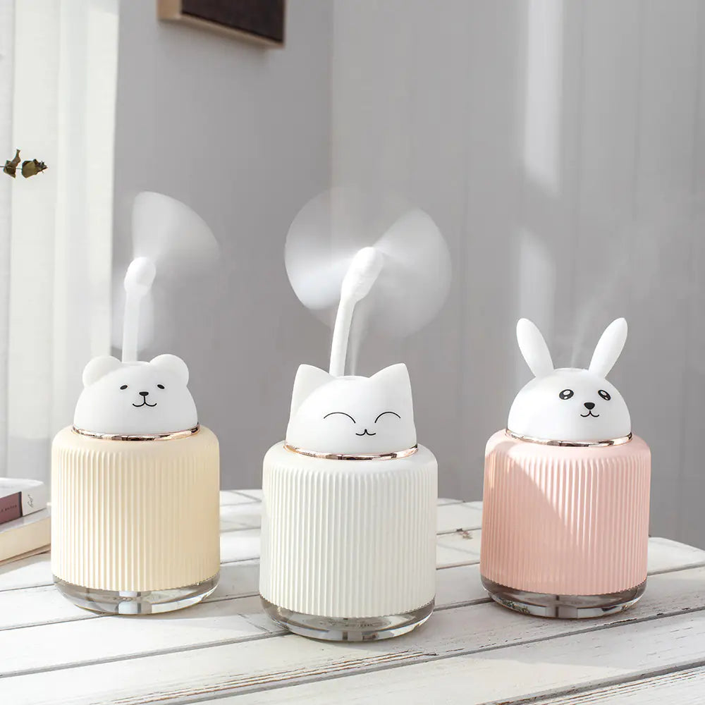 Cute Portable Pet Humidifier for Office and Car