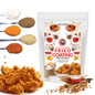 Igotchu Seasonings Fried Chicken & Fish Coating Mix in a jar, ready for adding crispy flavor to seafood and poultry dishes.