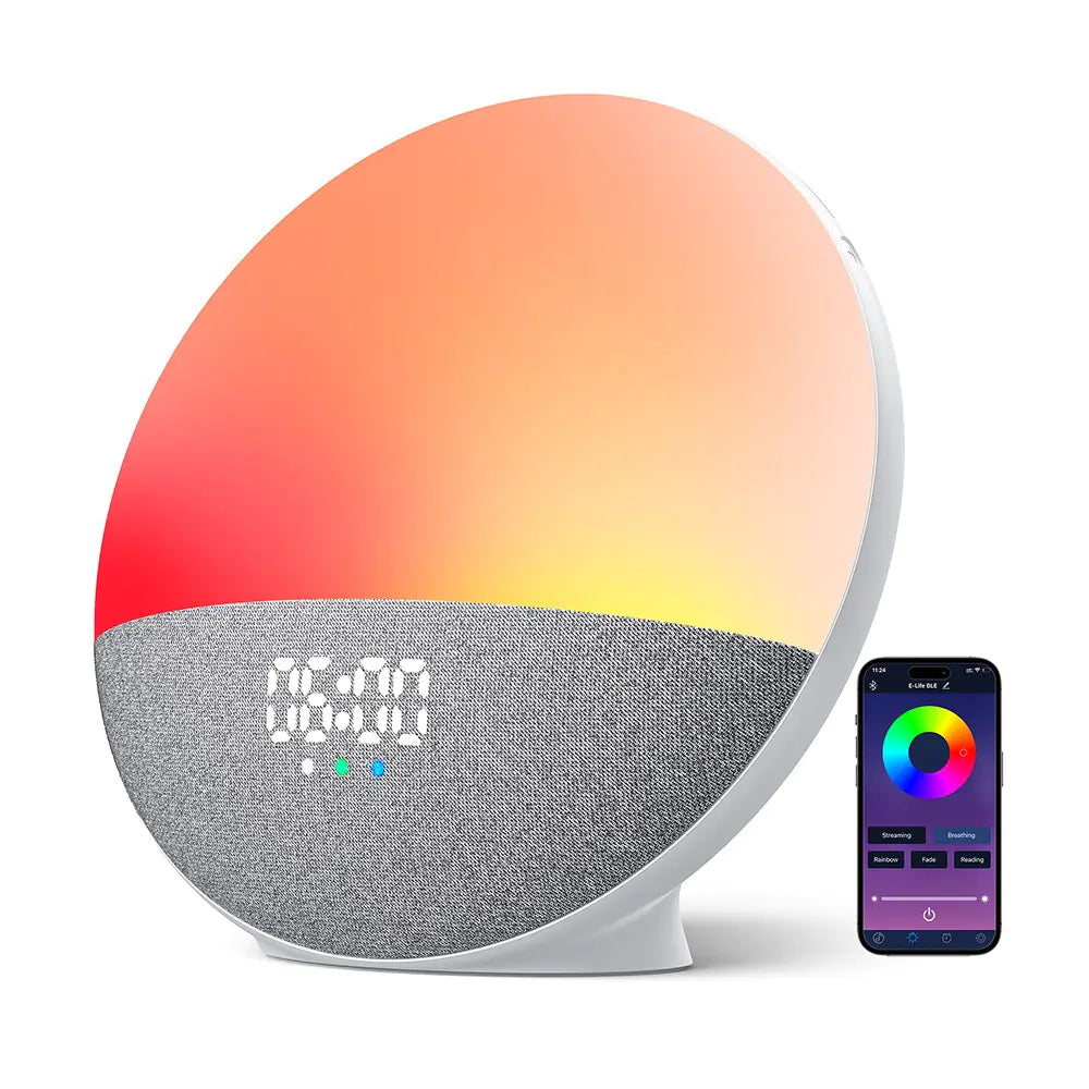 White Noise Bluetooth Audio RGB Speaker