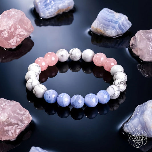 Deep Sleep Trio Bracelet by Conscious Items featuring a stylish bracelet with calming charms for restful sleep.