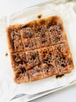 Let's Get Baked Artisan Desserts Bourbon Brûlée Snickerdoodle Blondies, rich dessert bars with caramelized sugar and cinnamon flavor.