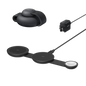 Anker MagGo 3-in-1 wireless charging station with foldable pad for phones, smartwatch, and earbuds on a sleek surface.