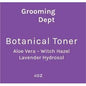 Grooming Dept Lavender Hydrosol Botanical Toner 4 Oz