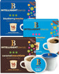 Intelligent Blends Dark Roast Coffee Pods, 100 ct, single-serve, 100% Arabica, compatible with Keurig K-Cups maker