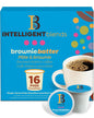 Intelligent Blends Dark Roast Coffee Pods variety pack, 50 count, single-serve Arabica coffee pods compatible with Keurig K-Cup machines.
