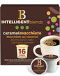Intelligent Blends Dark Roast Coffee Pods Variety Pack, 50 count, single-serve, 100% Arabica, compatible with Keurig K Cups.