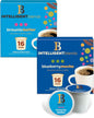 Intelligent Blends Medium Dark Roast Coffee Pods, 100 ct, single serve, 100% Arabica, compatible with Keurig K Cups machine.