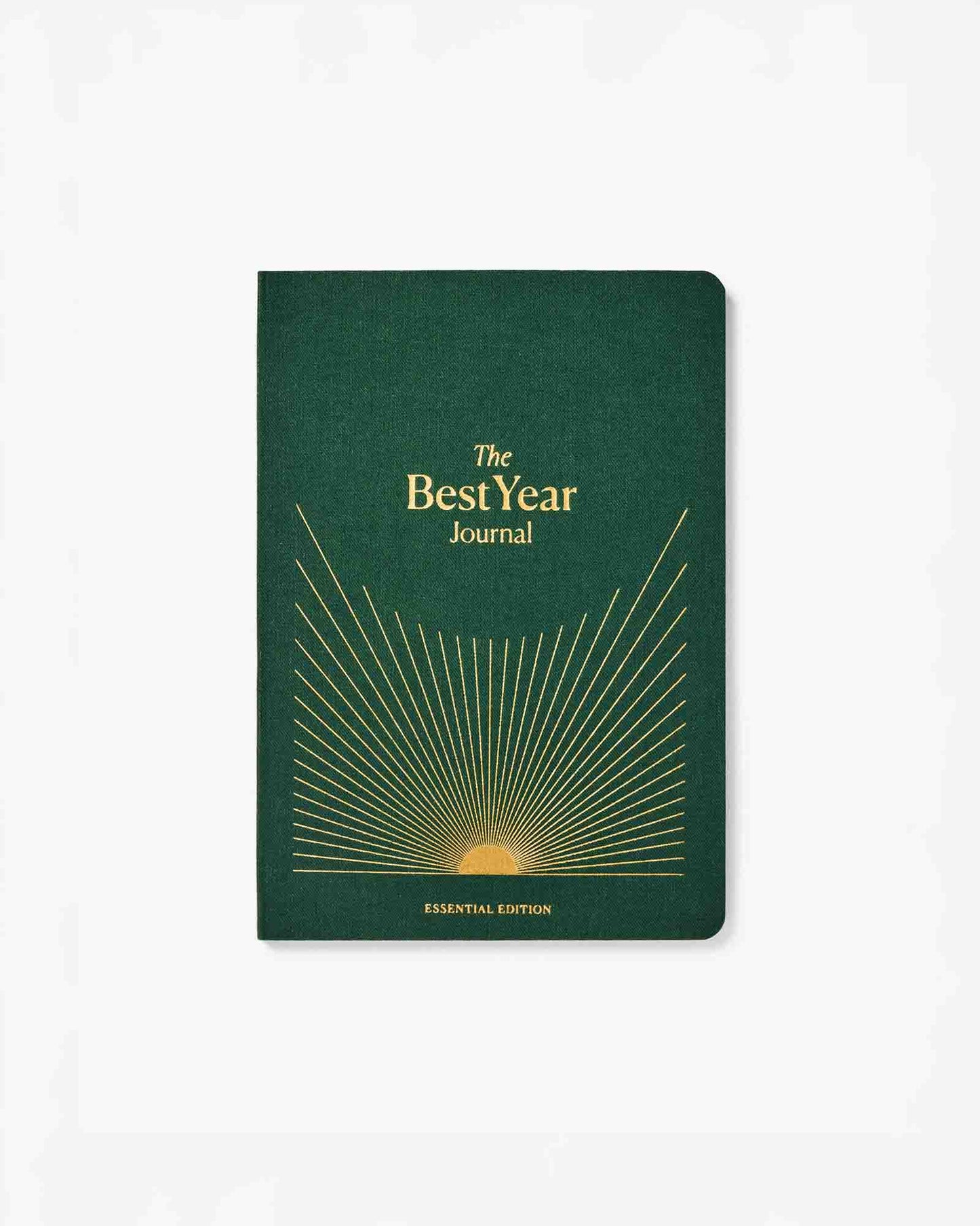 Green Best Year Journal Essential by Intelligent Change, a mindfulness journal with a sleek cover and inspiring design.
