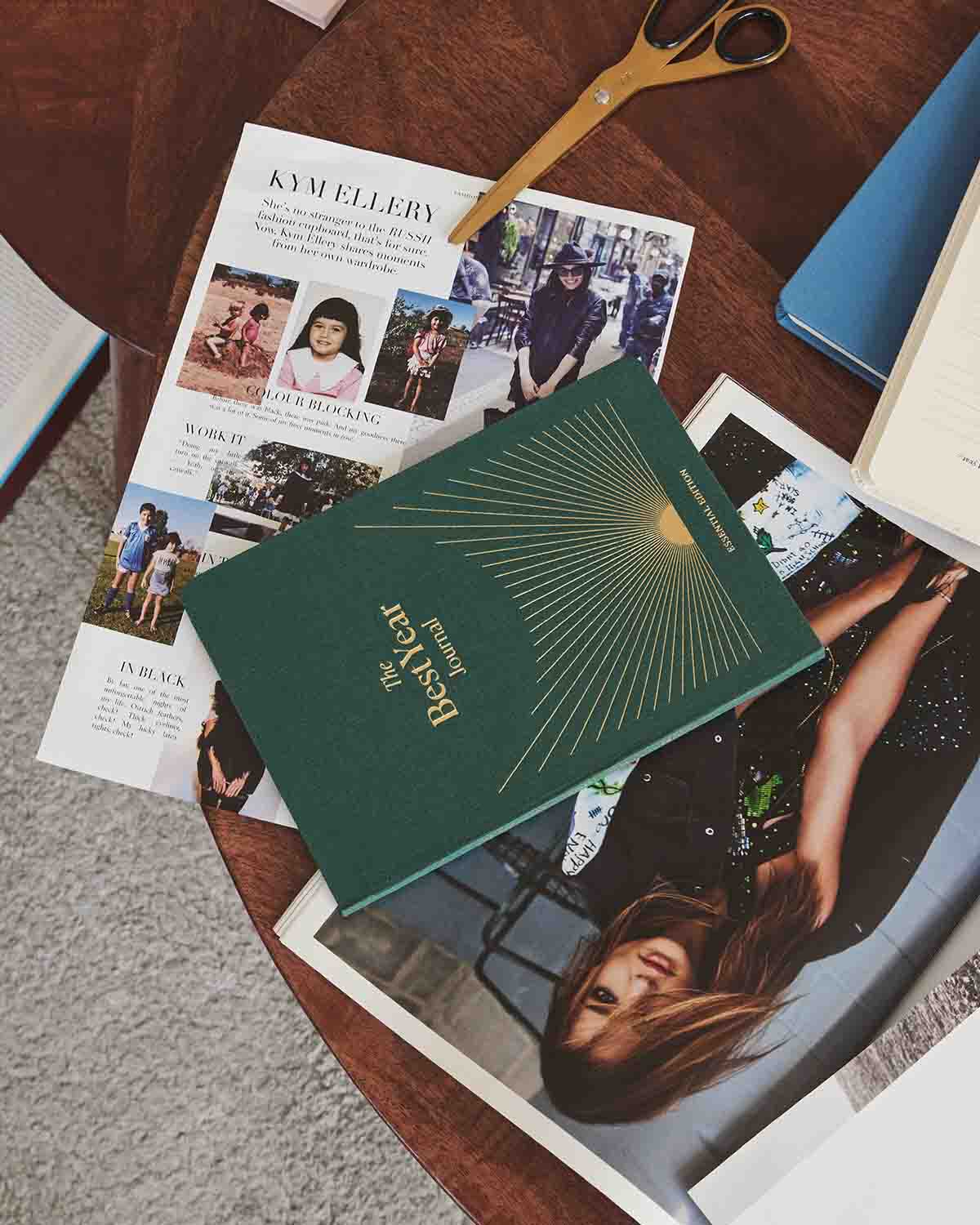 Green Best Year Journal Essential by Intelligent Change for mindfulness, featuring a sleek cover and motivational design.