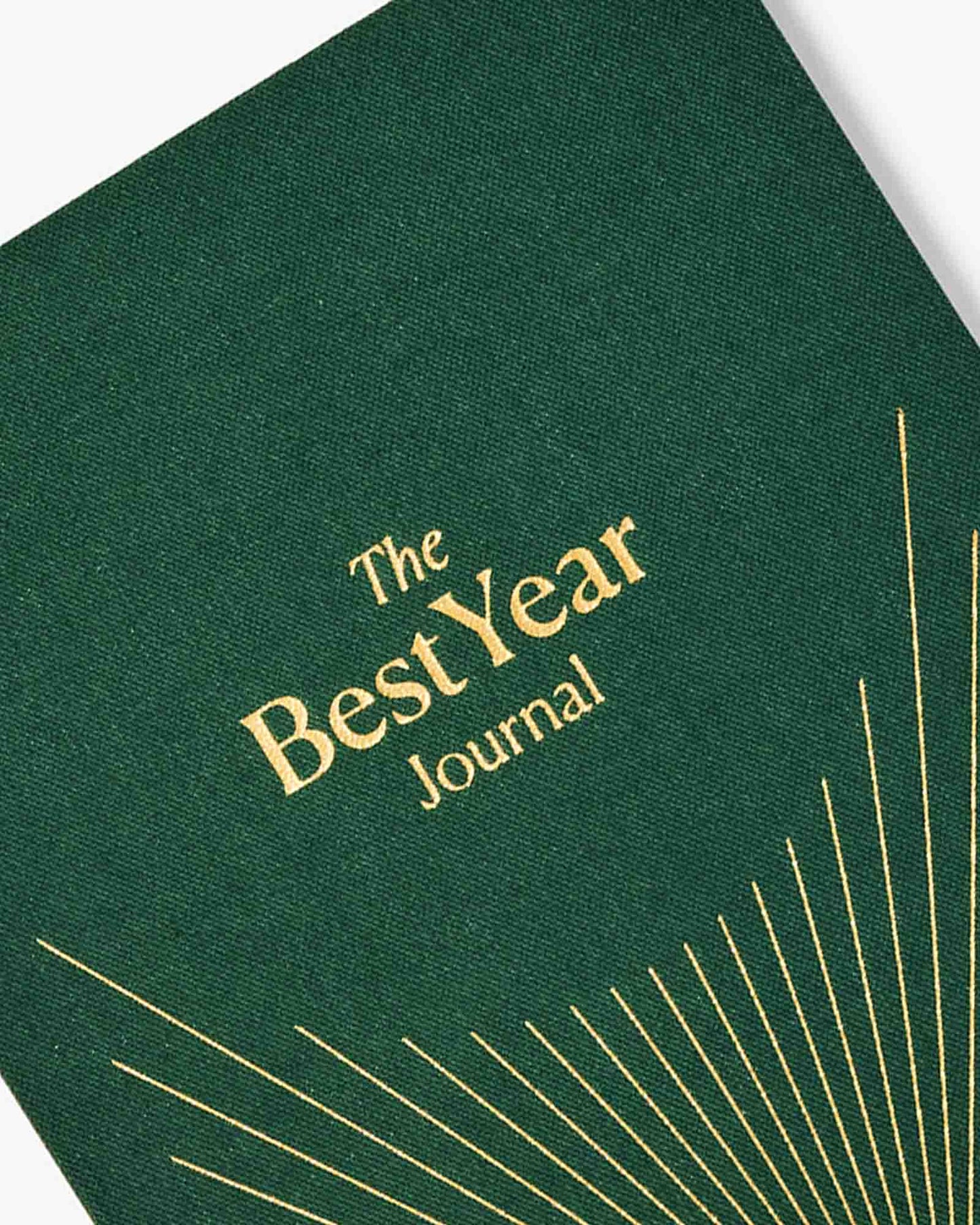 Green Best Year Journal Essential by Intelligent Change, a mindfulness journal with a clean cover and inspiring design.