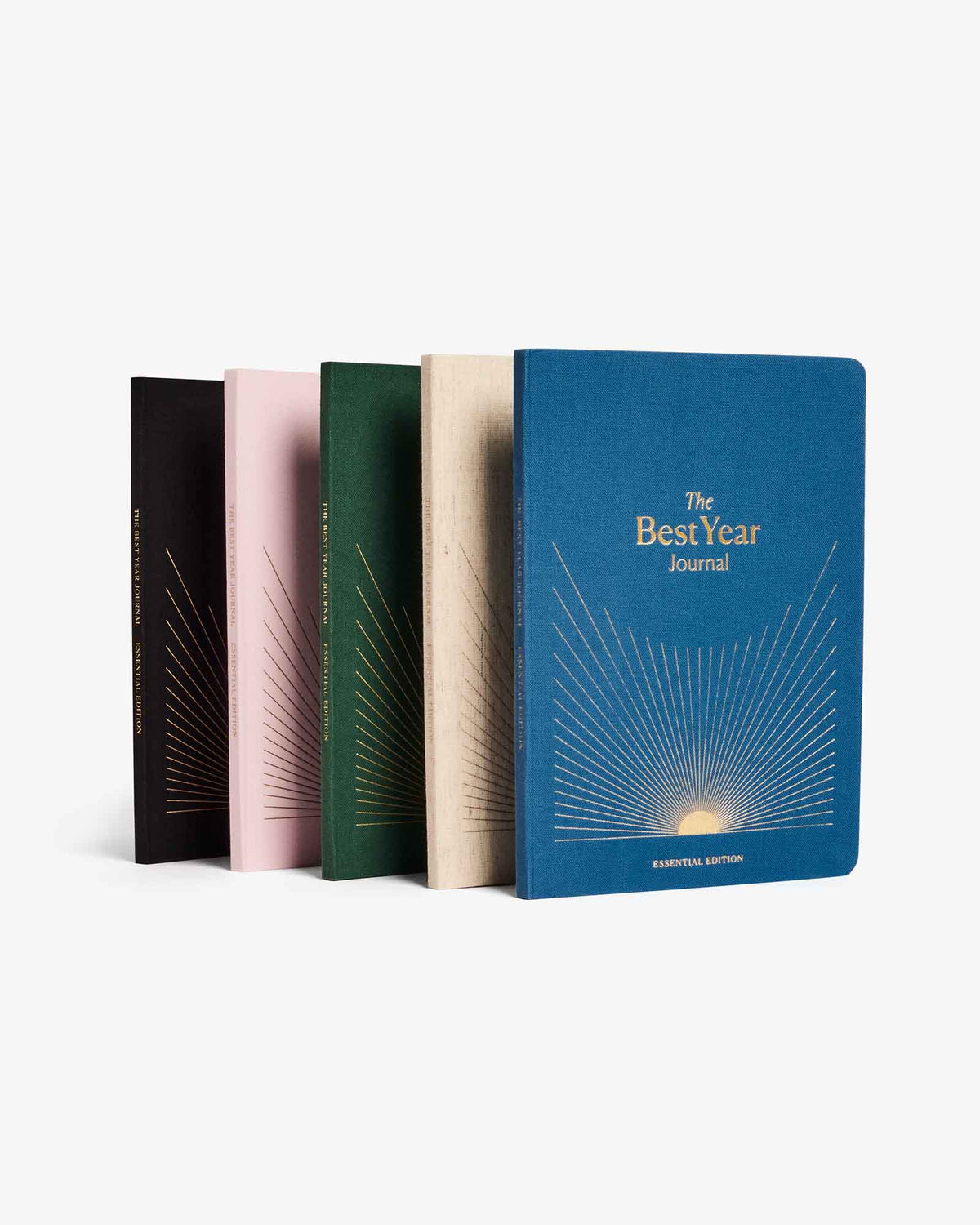 Green Best Year Journal Essential by Intelligent Change for mindfulness, featuring a sleek cover and mindful journaling pages.