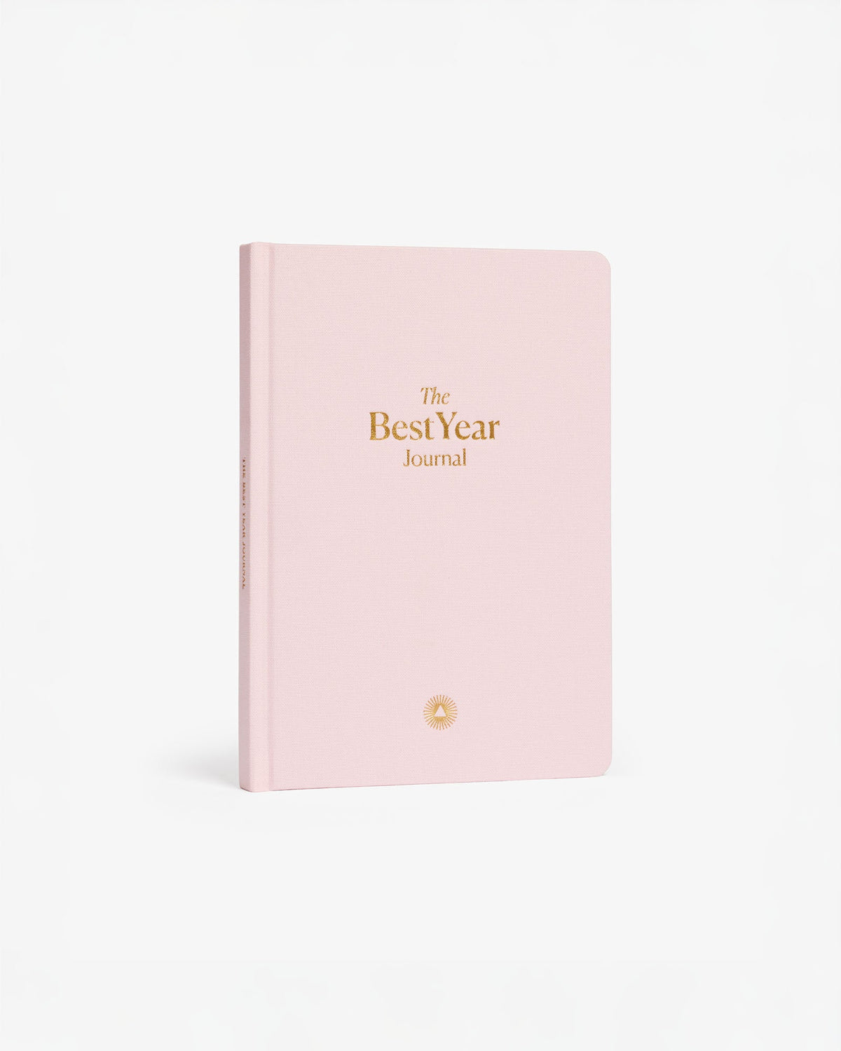 Pink Best Year Journal by Intelligent Change for mindfulness, featuring a soft cover and inspiring interior pages.