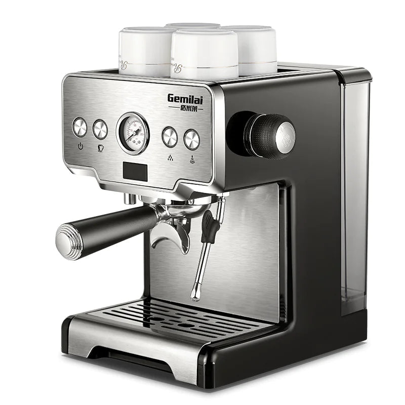 Italian Semi - Automatic Coffee Machine - BACKUPMYFILESNOW