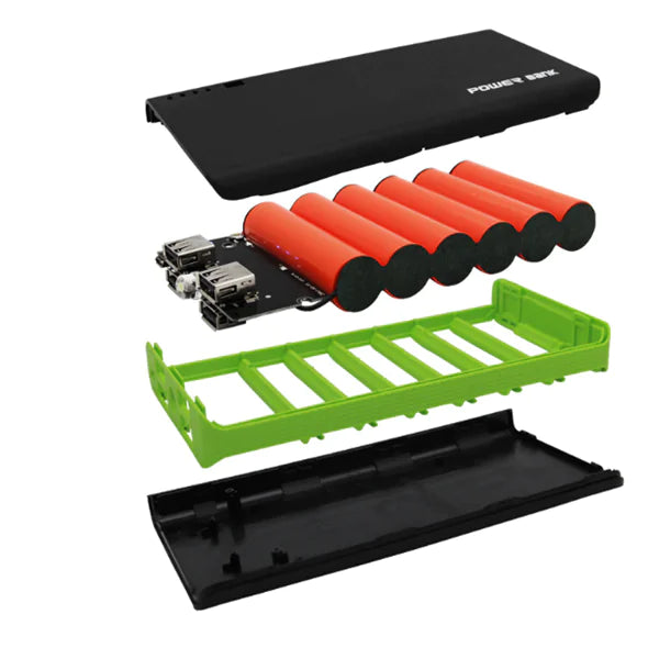 4U 20000mAh Portable Power Bank Charger - Fast Charging, Lightweight, Multiple Colors