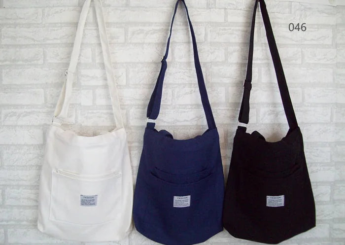 New Unisex Large Capacity Canvas Tote Bag
