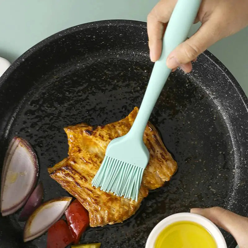 1pc Food Grade Silicone BBQ Kitchen Brush