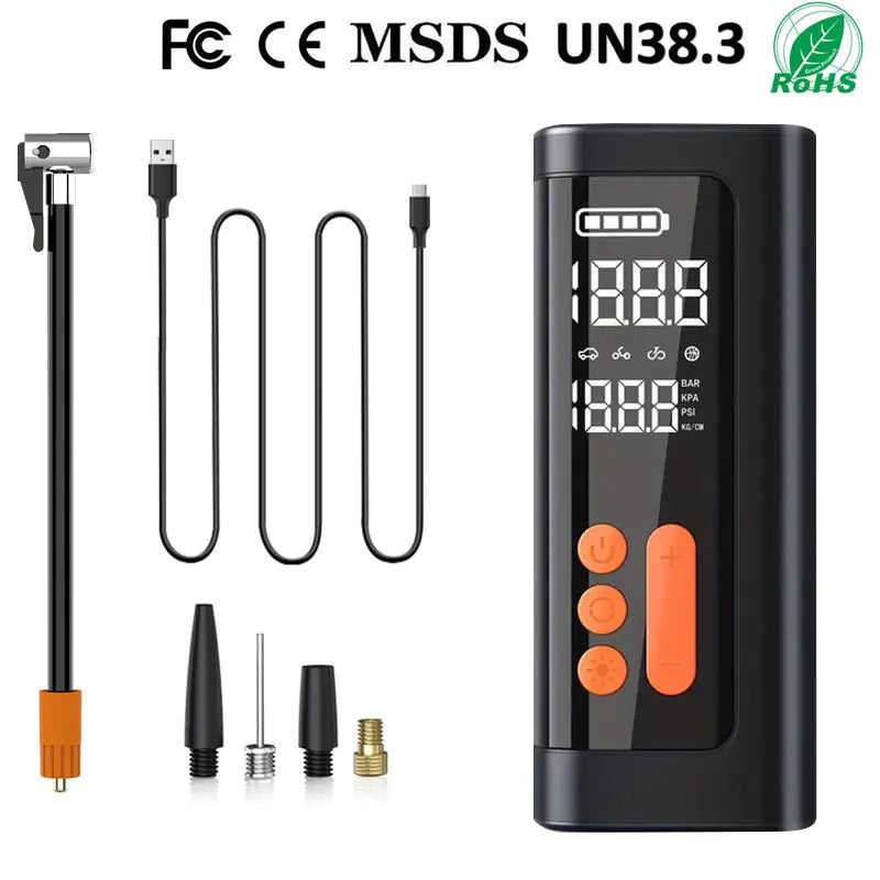 Car Inflatable Wireless Tire Pump