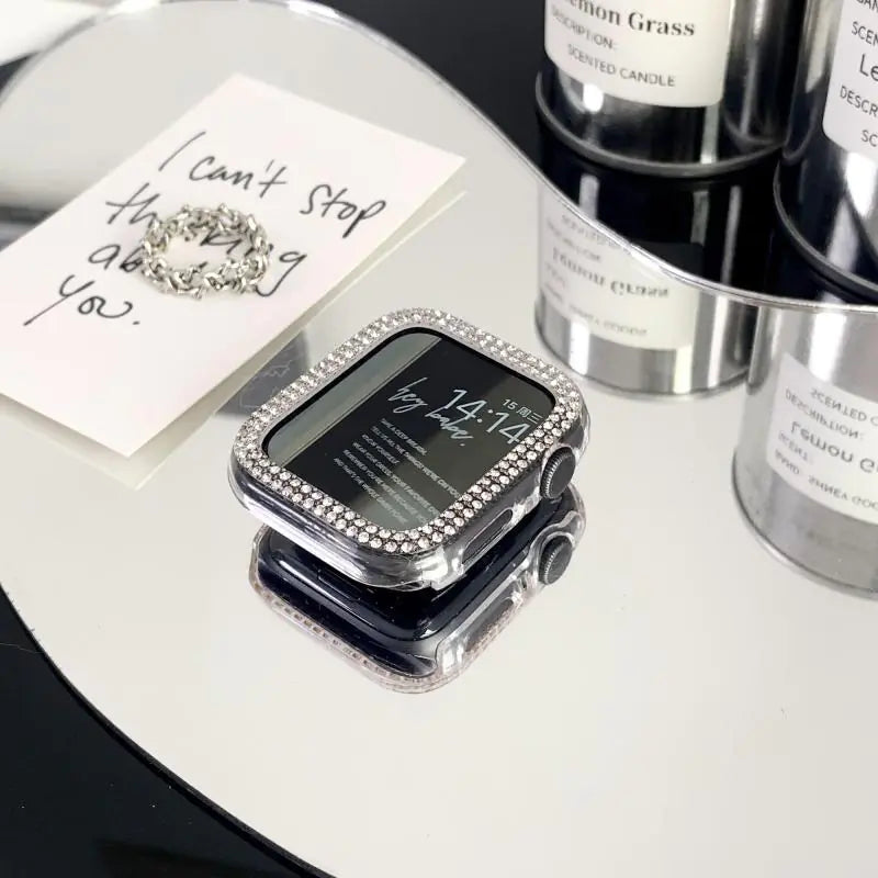 Apple Watch Case with Double Row Diamonds (iWatch SE)