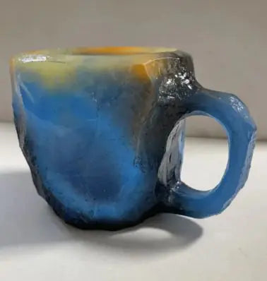Resin Mineral Crystal Coffee Mugs