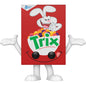 Funko Pop! General Mills Trix cereal box bobblehead figure from Josh's Cards, featuring colorful Trix cereal design and character details.