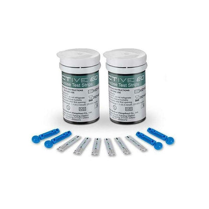 Blood Glucose Monitor Diabetes Testing Kit Blood Sugar Meter with 50 Test Strips