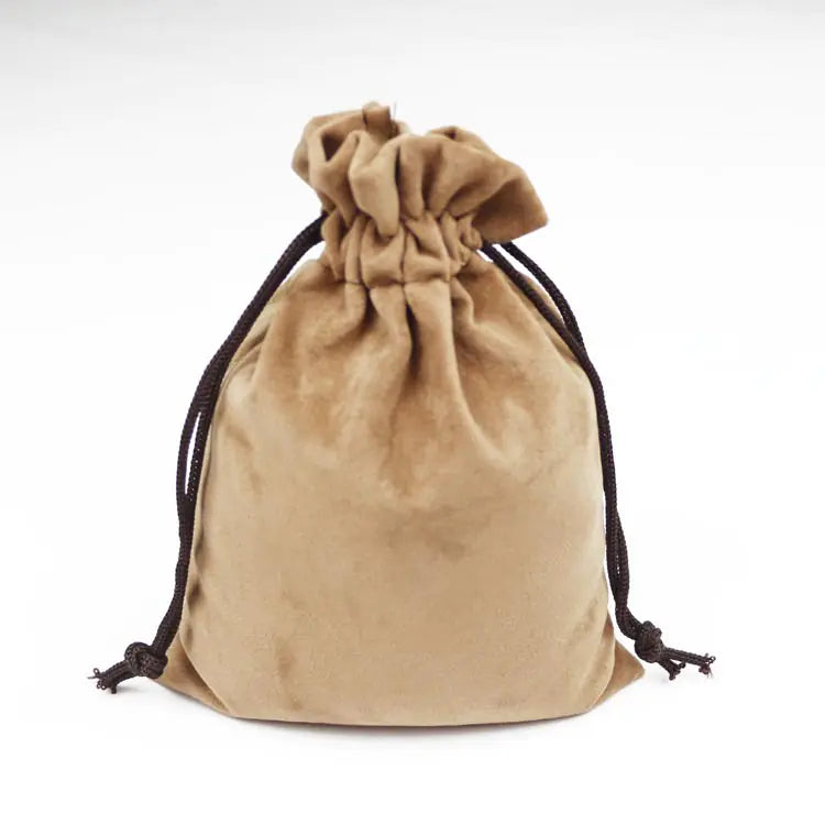 Velvet Drawstring Pouch for Jewelry with Custom Logo
