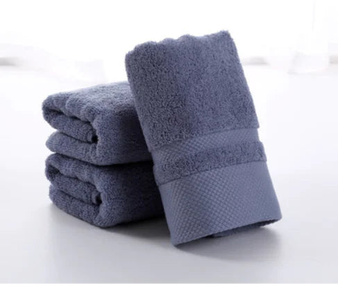 Thick Cotton Face Towels with Custom Logo (120g)