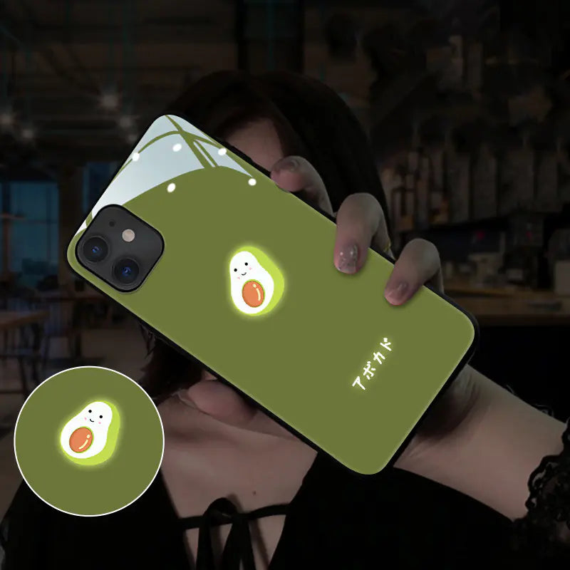 Apple-Compatible Call Flash Phone Case with Sound Control