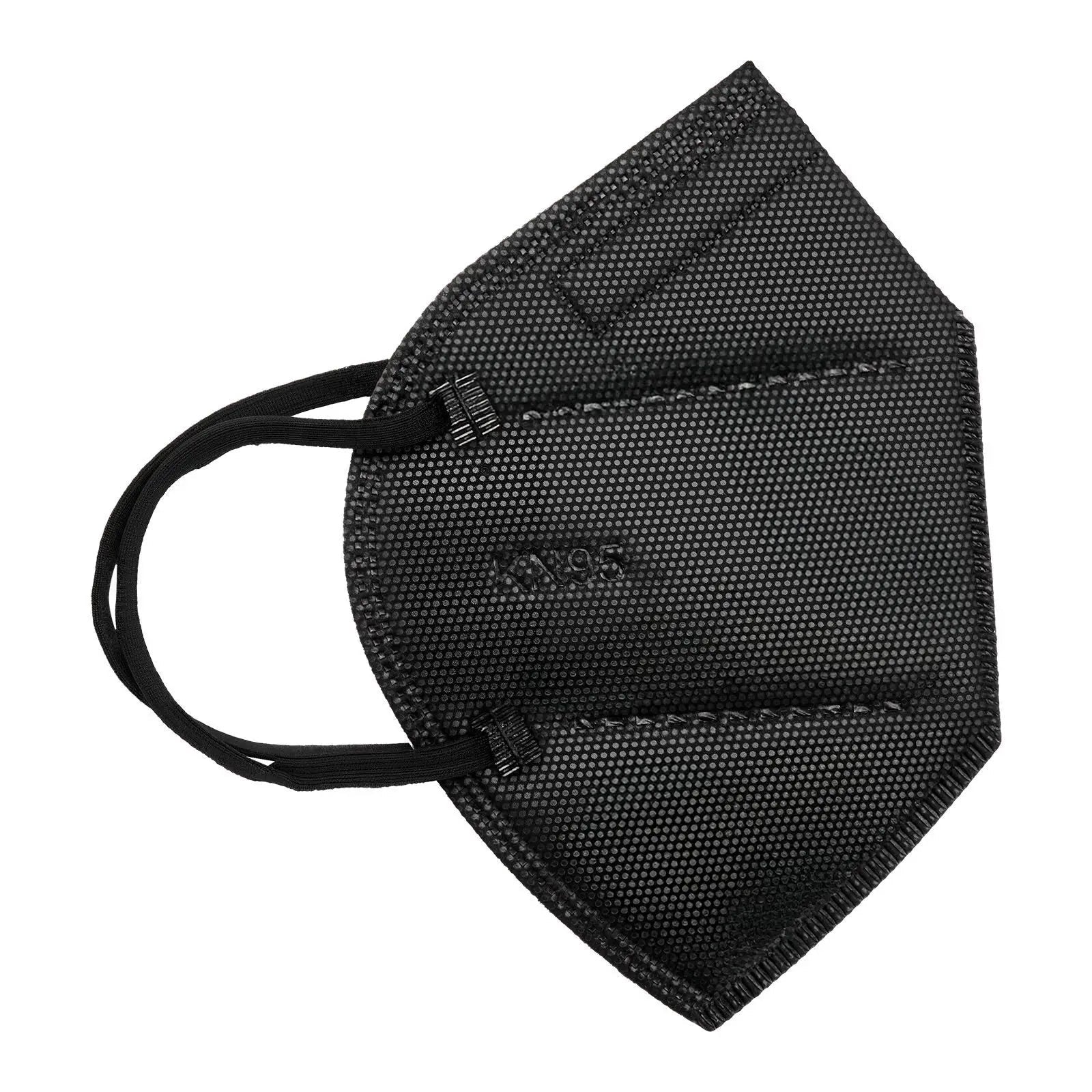 KN95 Particulate Respirator Mask 50 - Pack Black Allergy Face Masks KN95 Particulate Respirator Mask 50 - Pack Black Allergy Masks - BACKUPMYFILESNOW