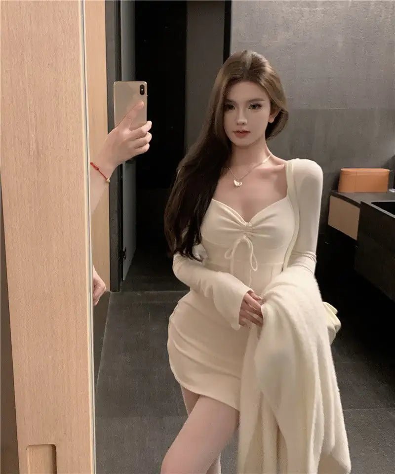 Knitted Dress for Women's Fashion - BACKUPMYFILESNOW