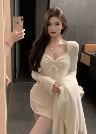 Knitted Dress for Women's Fashion - BACKUPMYFILESNOW