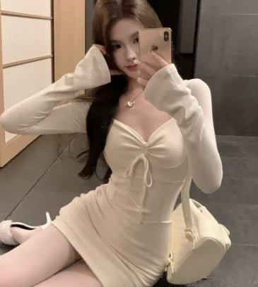 Knitted Dress for Women's Fashion - BACKUPMYFILESNOW