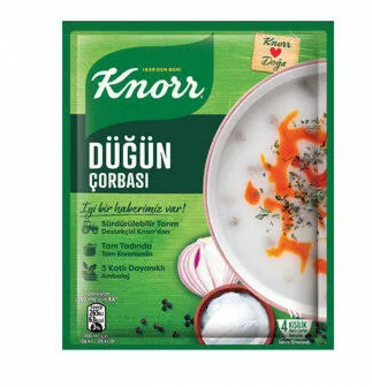 S101 Knorr Soup Dugun 72g packet with colorful soup ingredients and branding on the packaging.