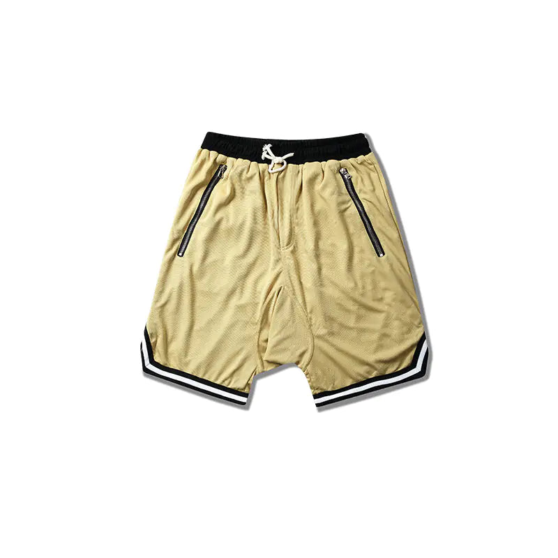 Vintage Streetwear Loose Fit Sports Shorts for Men
