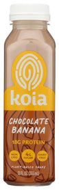 Koia Protein Beverage Horchata 12 oz bottle featuring creamy rice and cinnamon flavor, natural ingredients, and plant-based protein.