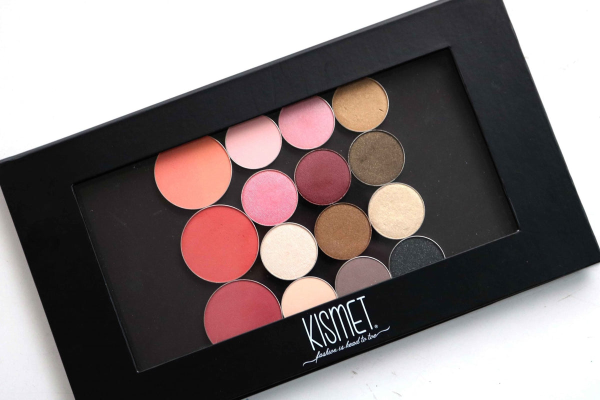 K-Palette Kismet shop display with various K-Palette beauty products arranged on shelves in a well-lit store setting.