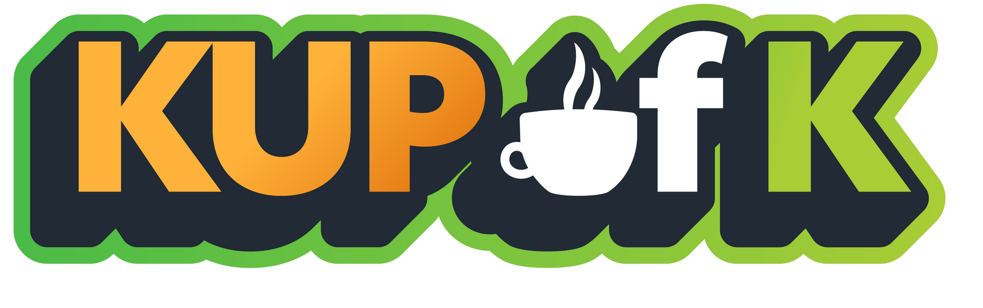 KupofK Coffee Gift Card featuring the KupofK Coffee logo, perfect for coffee lovers to enjoy their favorite brews.